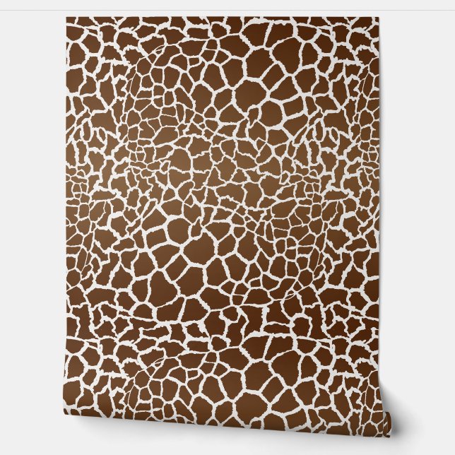 Giraffenprint Tapete (Abrollen)