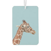 Giraffenprofil Autolufterfrischer (Rückseite)
