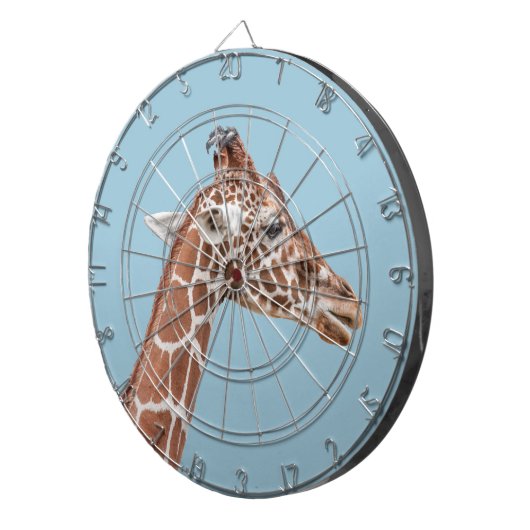 Giraffenprofil Dartscheibe (Vorderseite rechts)