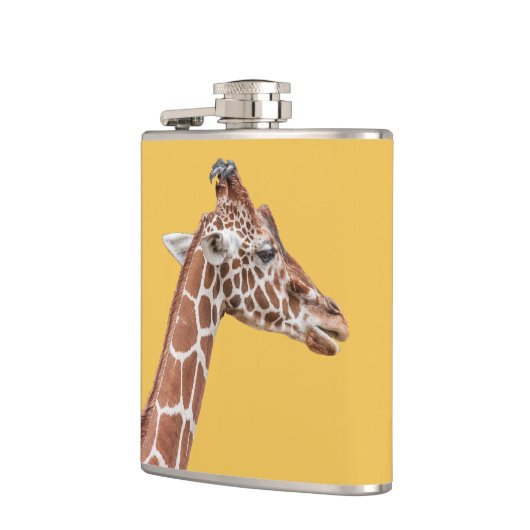 Giraffenprofil Flachmann (Links)