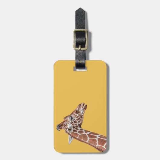 Giraffenprofil Gepäckanhänger (Vorderseite vertikal)