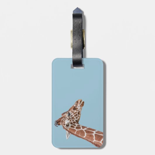 Giraffenprofil Gepäckanhänger (Rückseite vertikal)