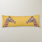 Giraffenprofil Seitenschläferkissen (Rückseite)