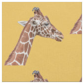 Giraffenprofil Stoff (Nahaufnahme)
