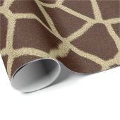 Giraffenschrift Geschenkpapier (Rolleneckpunkt)