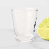 Giraffenschussglas Schnapsglas (Links)