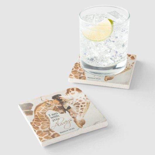 GiraffensteinUntersetzer Steinuntersetzer (Seitenansicht)