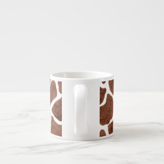 Giraffenstellen Espressotasse (Rückseite)