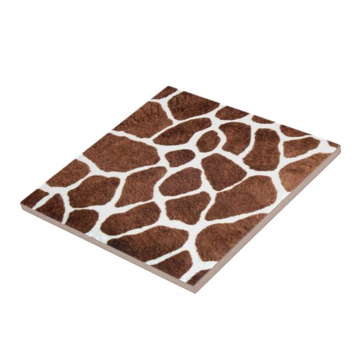 Giraffenstellen Fliese (Seite)