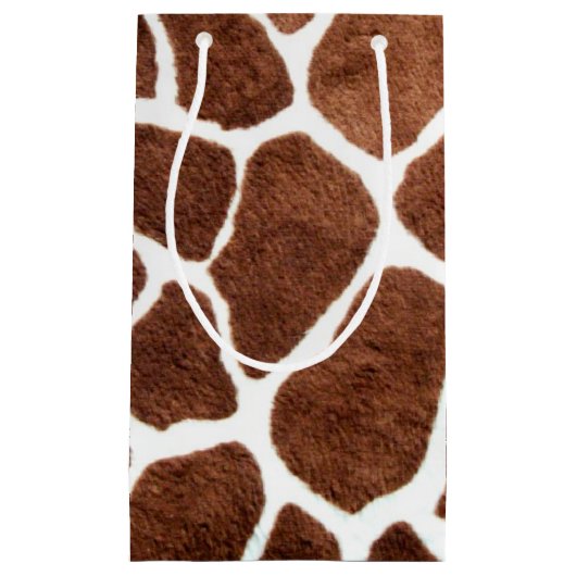 Giraffenstellen Kleine Geschenktüte (Vorderseite)