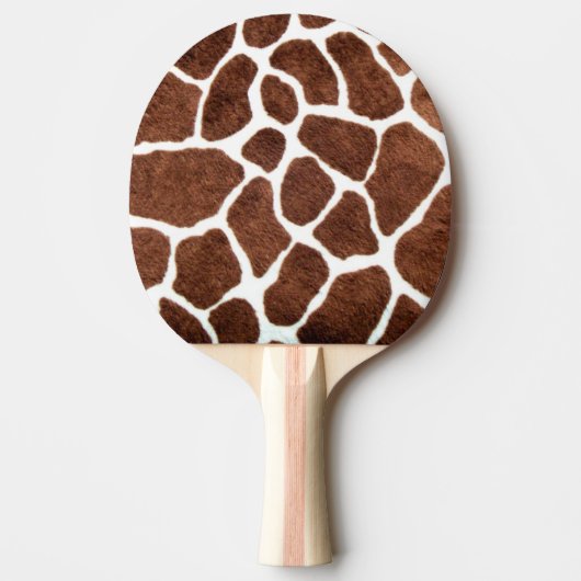Giraffenstellen Tischtennis Schläger (Vorderseite)