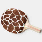 Giraffenstellen Tischtennis Schläger (Seitenansicht)