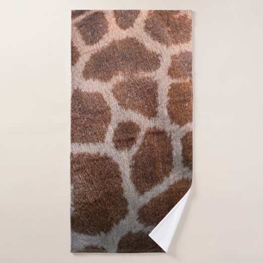 Giraffenstruktur Badehandtuch (Badehandtuch)