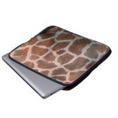 Giraffenstruktur Laptopschutzhülle (Vorne Knopf)