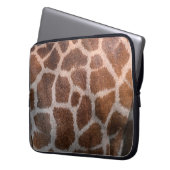 Giraffenstruktur Laptopschutzhülle (Vorderseite Links)