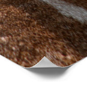 Giraffenstruktur Poster (Ecke)