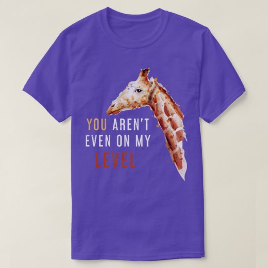 Giraffes Funny Giraffe T-Shirt (Design vorne)