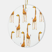 Giraffes Jigsaw Puzzle Keramik Ornament (Links)