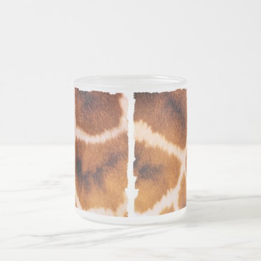 GIRAFFES MATTGLASTASSE (Mittel)