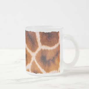 GIRAFFES MATTGLASTASSE