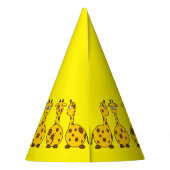 Giraffes Party Hat Partyhütchen (Rückseite)
