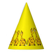 Giraffes Party Hat Partyhütchen (Links)