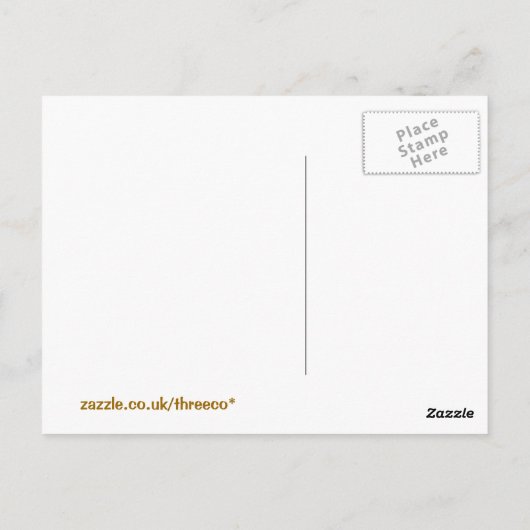 GIRAFFES POSTKARTE (Rückseite)