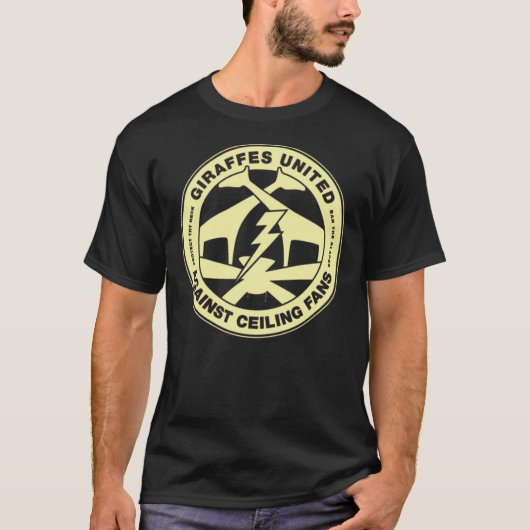Giraffes united against ceiling fans Classic T-Shi T-Shirt (Vorderseite)