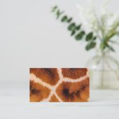 GIRAFFES VISITENKARTE (Stehend Vorderseite)