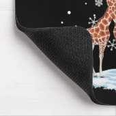 Giraffes Xmas Tree Giraffe Christmas Tree Merry Ch Mousepad (Ecke)