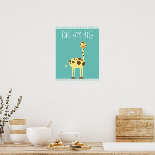 Giraffi Kids room Poster (Küche)