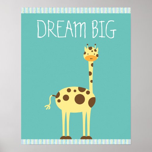 Giraffi Kids room Poster (Vorne)