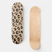Giralästhetische Animal Print Skateboard (Vorderseite)
