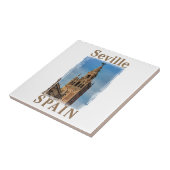 Giralda Glockenturm, Sevilla, Spanien Fliese (Seite)