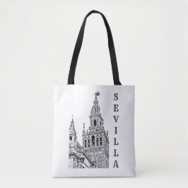 Giralda Sevilla Kathedrale. Andalusien. Tasche