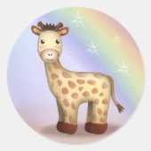 Giraldo die Giraffe - Stickers (Vorderseite)