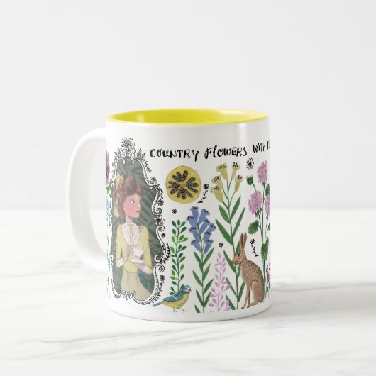 Giralfeld-Blume | TASSE (Vorderseite Links)