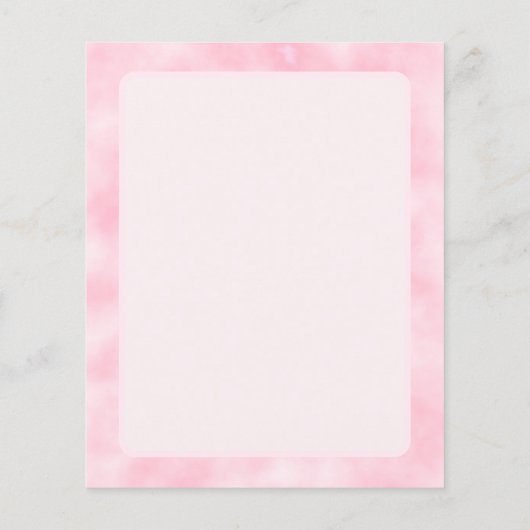 Giralrosa Abstrakte Grenzmonografie (Rückseite)