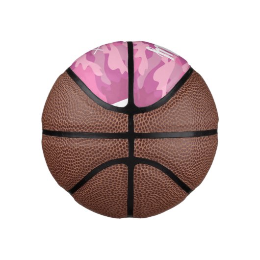 Giralrosa Camouflage Tarndruck Mini Mini Basketball (Rechts)