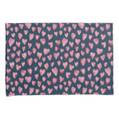 Giralrosa Liebe Kissenbezug (Vorderseite-Rechts)