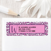 Giralrosa/Lila Leopardendrucke (Insitu)