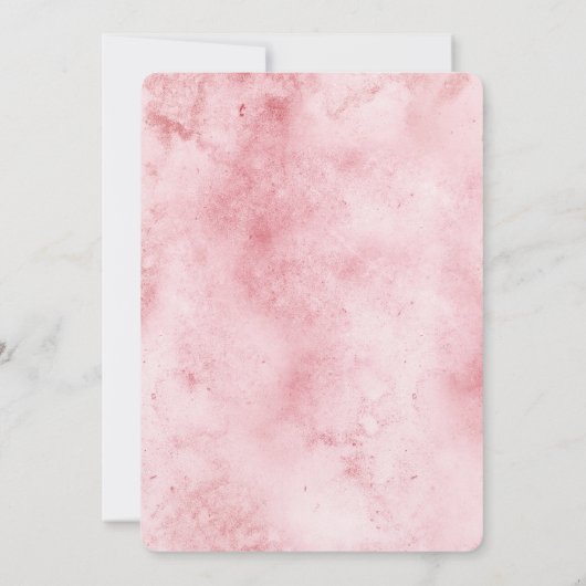 Giralrosa Pfirsichfarben Lila (Rückseite)