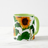 Girasoles en homenaje a la Virgen de la Caridad Tasse (VorderseiteRechts)