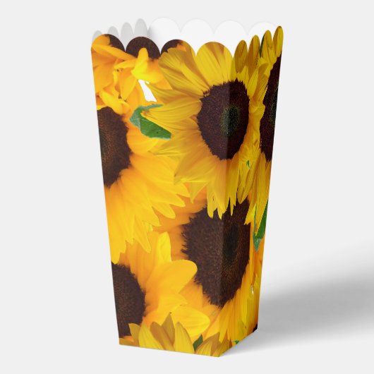 Girasoles Geschenkschachtel (Rückseite)