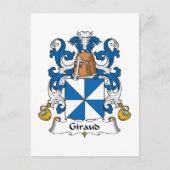 Giraud Familienwappen Postkarte (Vorderseite)