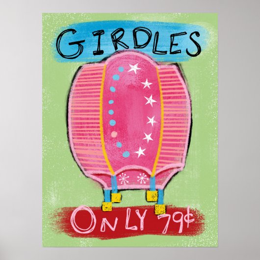 Girdles for Sale Plakatwand Kunst - Mode Poster (Vorne)