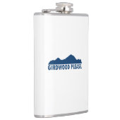 Girdwood Alaska Bitte Flachmann (Rechts)