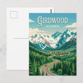 Girdwood USA Postkarte (Vorne/Hinten)