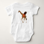 Girfly Animorph Baby Bodysuit Baby Strampler (Rückseite)