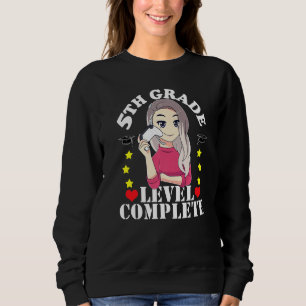 Girl 5th Grade Abschluss Girls Videospiele Gradua Sweatshirt